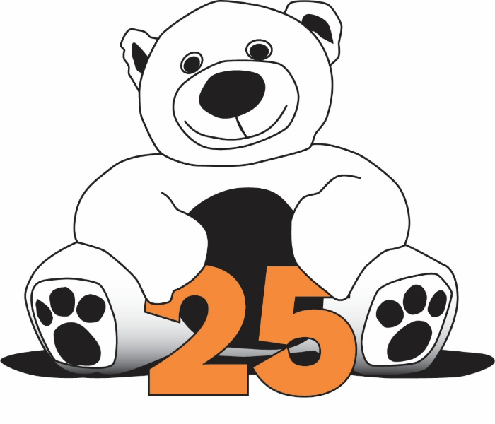 Andy's 25th logo